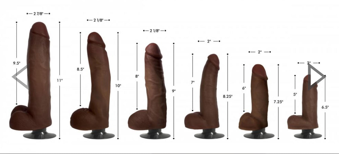 Jock Dark Vibrating Dildo with Balls - 6 Inch