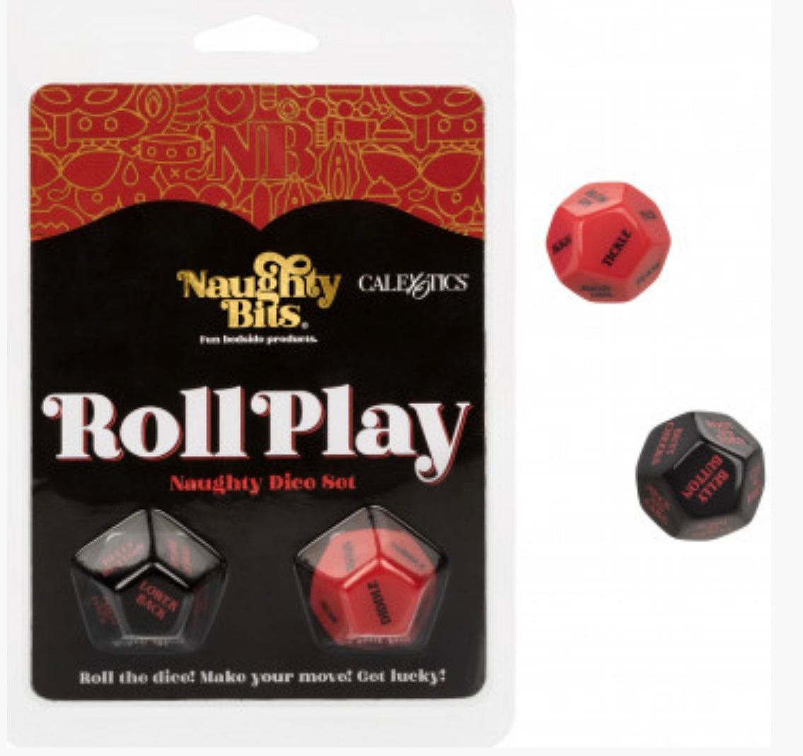 Naughty Bits Roll Play Naughty Dice Set